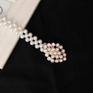 Women's Pearl Belt Dress Decoration Waist Chain Dress Decor