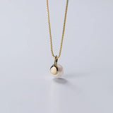 Pearl Choker Necklace 925 Sterling Silver Jewelry Girlfriend Gift