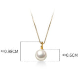 Pearl Choker Necklace 925 Sterling Silver Jewelry Girlfriend Gift
