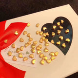 24k Heart Pendant Necklace for Women Classic Design