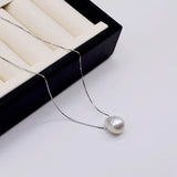 Baroque Water Drop Pearl Pendant Necklace for Girls