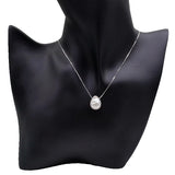 Baroque Water Drop Pearl Pendant Necklace for Girls