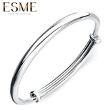 Women's Carved Star Silver Bracelet Ethnic Style 999 Bracelet Jewelry