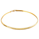 Women's Steel Flat Snake Chain Necklace