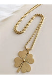 Yellow Violet Women's Steel Necklace