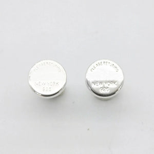 Women's Classic Round Letter Earrings