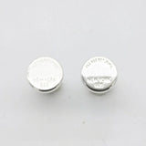Women's Classic Round Letter Earrings