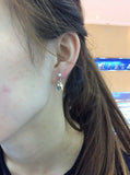 925 Sterling Silver Retro Skull Stud Earrings