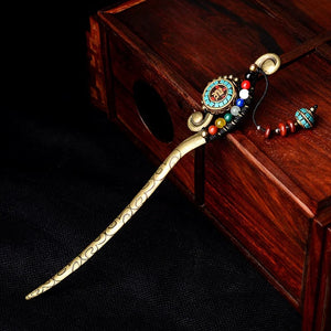 Vintage Hairpin Chinese Style Pendant Hair Accessories