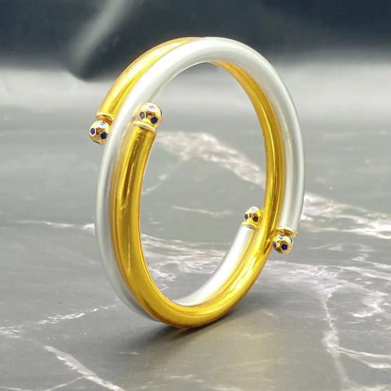 Exaggerated Textured European American Women's Bracelet