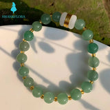 Green Dongling Jade Women's Bracelet Natural Stone Jewelry
