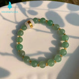 Green Dongling Jade Women's Bracelet Natural Stone Jewelry