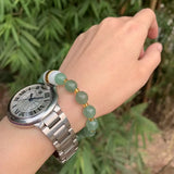 Green Dongling Jade Women's Bracelet Natural Stone Jewelry
