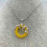 Purple Zircon Pendant Necklace for Women