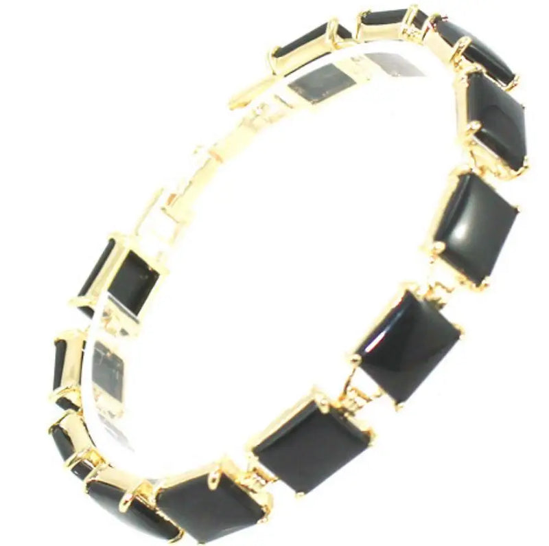 Women's Plated Square Bracelet