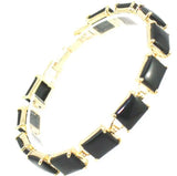 Women's Plated Square Bracelet