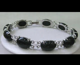 Elegant Silver Plated Egg Bracelet for Women