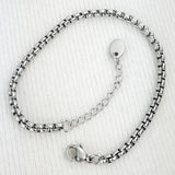 Women's Silver Bracelet 3mm Explosion Models Direct Sales