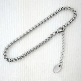 Women's Silver Bracelet 3mm Explosion Models Direct Sales