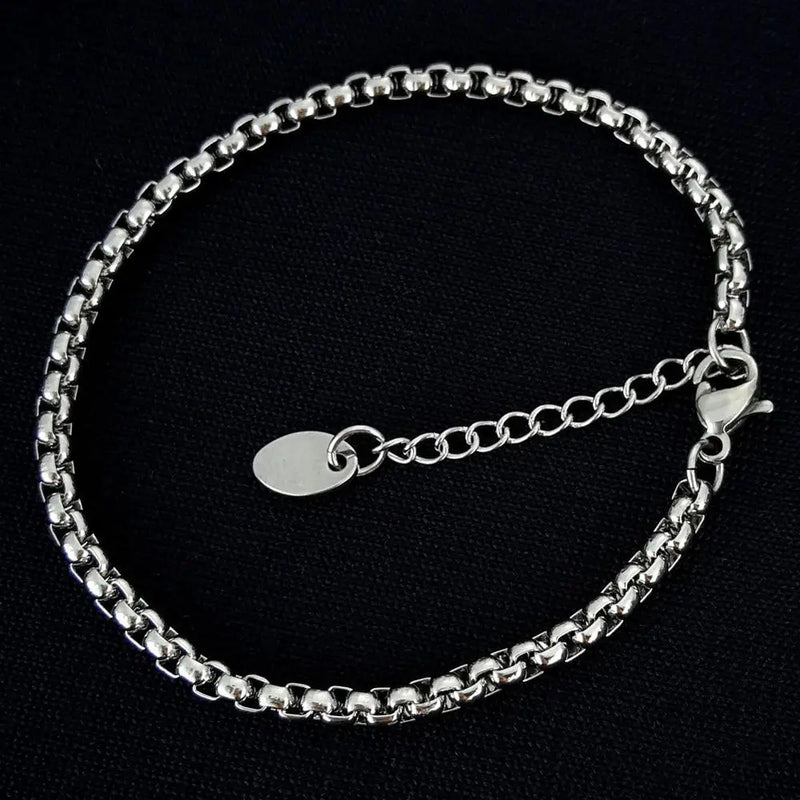 Women's Silver Bracelet 3mm Explosion Models Direct Sales