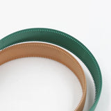 Matte Plastic Wide Edge Hair Clip Non Slip Headband Adult Hair Accessories