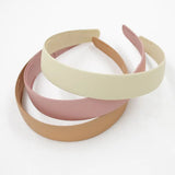 Matte Plastic Wide Edge Hair Clip Non Slip Headband Adult Hair Accessories