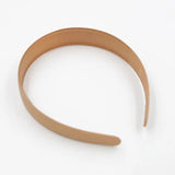 Matte Plastic Wide Edge Hair Clip Non Slip Headband Adult Hair Accessories