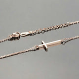 Women's Titanium Steel Anklet Cross Design
