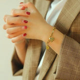 Women's Titanium Steel Bracelet - Frosty Wind Niche Bracelet