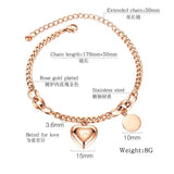 Women's Titanium Steel Bracelet - Frosty Wind Niche Bracelet