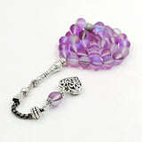 Crystal Rosary Muslim Ramadan Prayer Beads Misbaha Bracelet