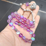 Crystal Rosary Muslim Ramadan Prayer Beads Misbaha Bracelet