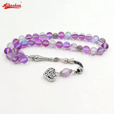 Crystal Rosary Muslim Ramadan Prayer Beads Misbaha Bracelet