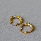 Zircon Sparkle Earrings Hoop for Women