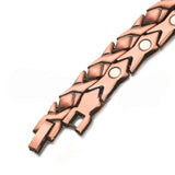 Womens Copper Magnetic Therapy Bracelet for Arthritis Pain Relief