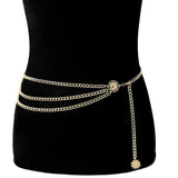 Retro Skinny Waist Belt Chain Body Chain Belly Chain
