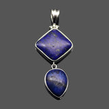 Womens Geometric Pendant Amethyst Turquoise Quartz Stone Pendants
