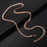585 Rose Foxtail Chain Necklace 4.5mm DCN48A
