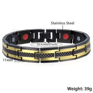 Stainless Steel Link Chain Bracelet Wristband 11mm LKB604