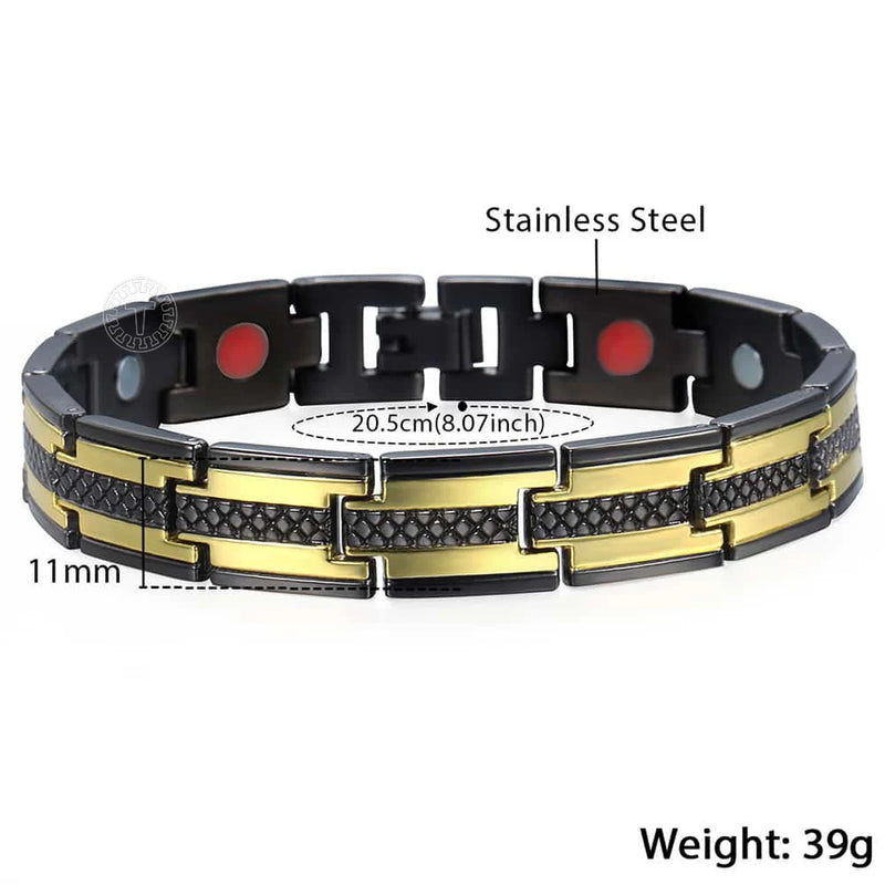 Stainless Steel Link Chain Bracelet Wristband 11mm LKB604