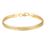 Yellow Snake Chain Bracelet for Women and Men