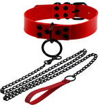 Womens Punk Gothic Leash Collar Accessories Sexy