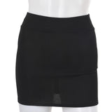 Womens Sexy Mini Skirt Girls Slim Seamless Short Fitted Skirt