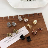 Vintage Metal Small Hair Claws Sweet Mini Bangs Clip Hair Accessories