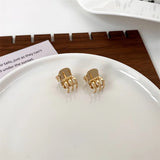Vintage Metal Small Hair Claws Sweet Mini Bangs Clip Hair Accessories