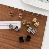 Vintage Metal Small Hair Claws Sweet Mini Bangs Clip Hair Accessories