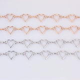 Womens Waistband Pants Classic Chain Love Heart Girdle for Women