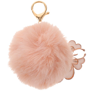 Fur Ball Key Chain for Bag Accessory