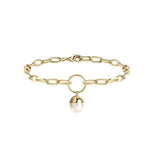 Pearl Pendant Bracelet Exaggerated Chain Lady