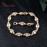 Wommen CZ Adjustable Bling Bracelet RE4712